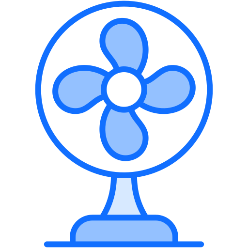 Настольный вентилятор Generic Blue иконка