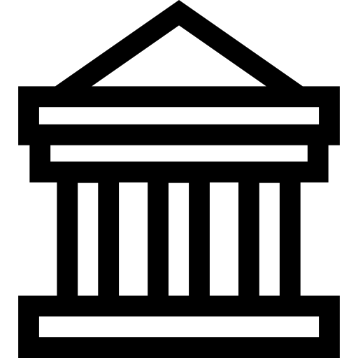 Parthenon Basic Straight Lineal icon