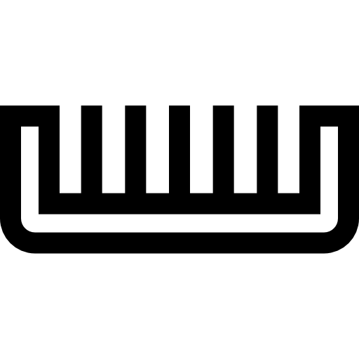 Расческа Basic Straight Lineal иконка