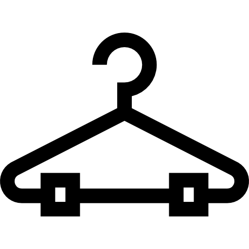 percha Basic Straight Lineal icono
