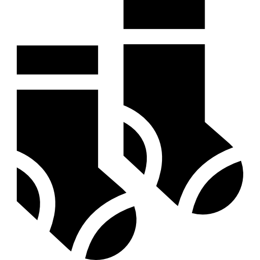 calzini Basic Straight Filled icona