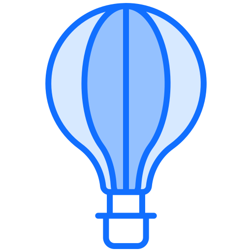 mongolfiera Generic Blue icona