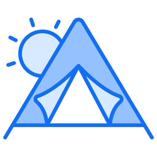 Camping Generic Blue icon