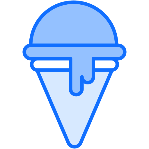 アイスクリーム Generic Blue icon