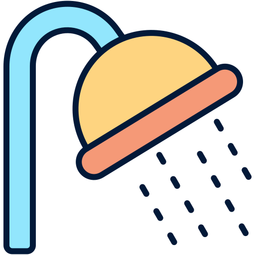 Shower head Generic Outline Color icon