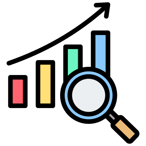 analysieren Generic Outline Color icon