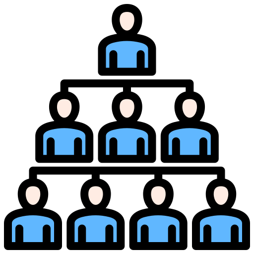 organisationsstruktur Generic Outline Color icon