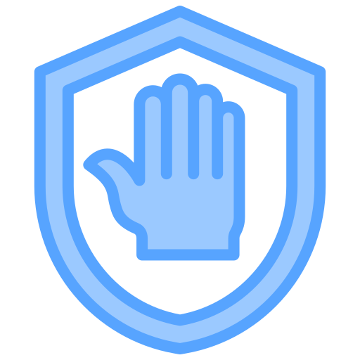 Prevention Generic Blue icon