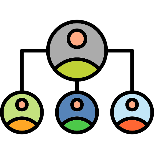 organizacja Generic Outline Color ikona