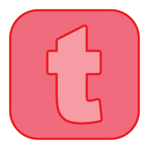 buchstabe t Generic Outline Color icon