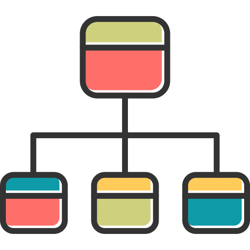 Flowchart Generic Color Omission icon