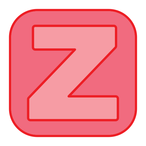 Letter z Generic Outline Color icon