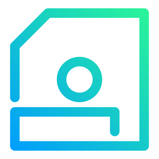 Floppy disk Generic Gradient icon