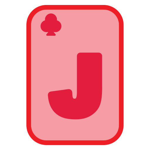 클럽의 잭 Generic Outline Color icon