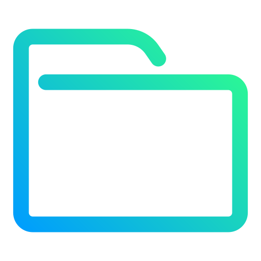 Folder Generic Gradient icon