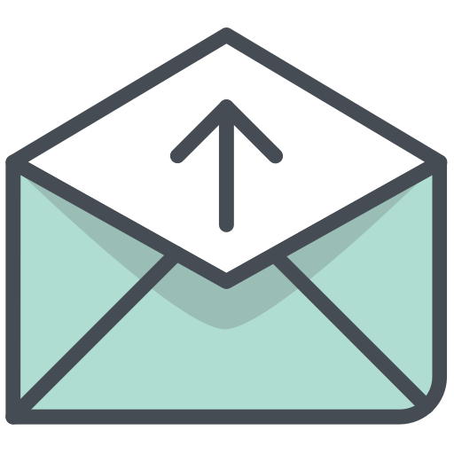 Send mail Generic Outline Color icon