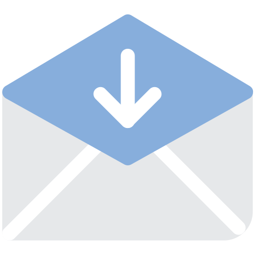 メールを受信する Generic Flat icon