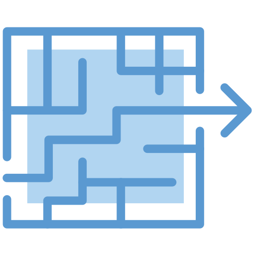 punto de ruta Generic Blue icono