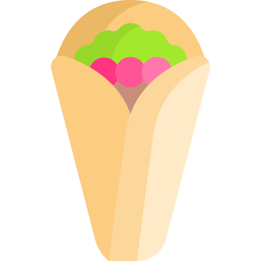 burrito Special Flat Ícone