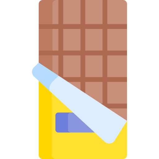 barretta di cioccolato Special Flat icona