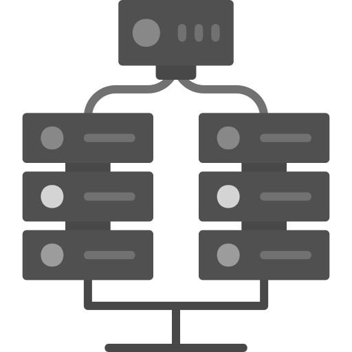 Server Generic Grey icon