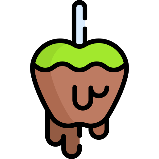 karmelowe jabłko Special Lineal color ikona