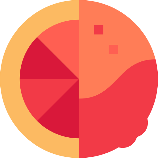 ブラッドオレンジ Basic Straight Flat icon