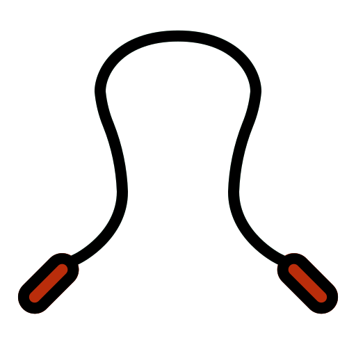 Skipping rope Generic Outline Color icon