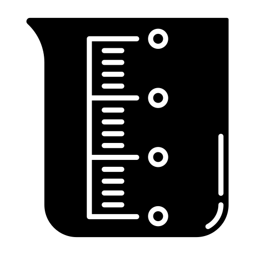 maatbeker Generic Glyph icoon