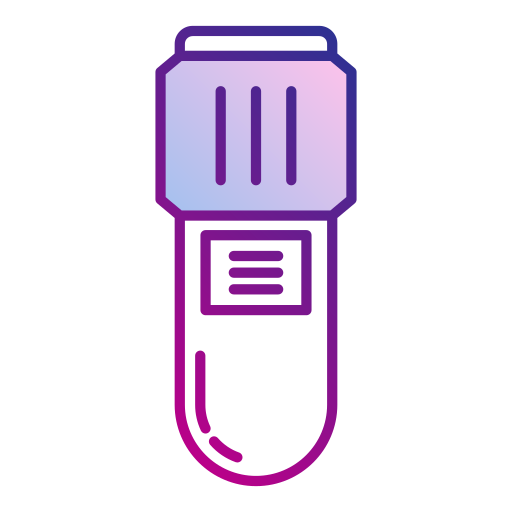 probówka Generic Lineal Color Gradient ikona