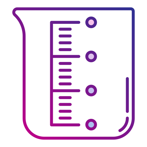 計量カップ Generic Lineal Color Gradient icon