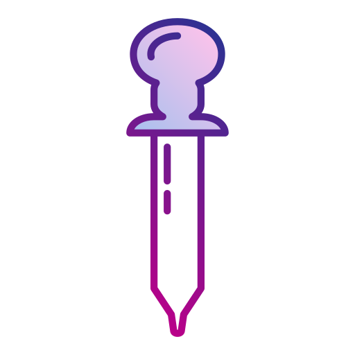 Pipette Generic Lineal Color Gradient icon