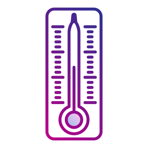 termometro Generic Lineal Color Gradient icona