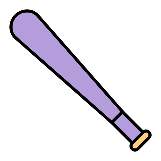 野球 Generic Outline Color icon