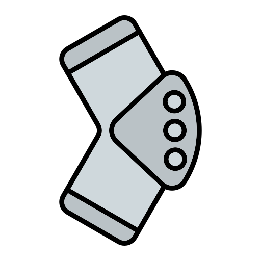 Kneepad Generic Outline Color icon