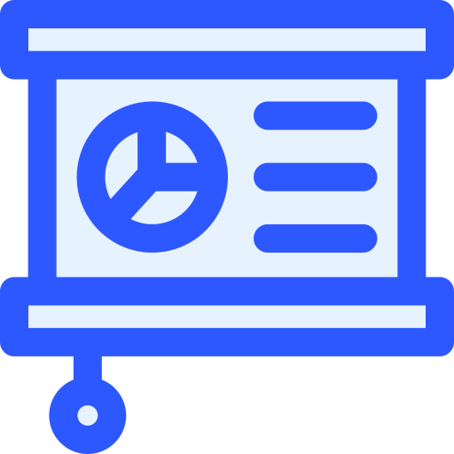 Presentation Generic Blue icon