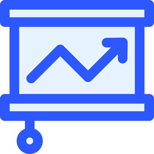 wachstum Generic Blue icon