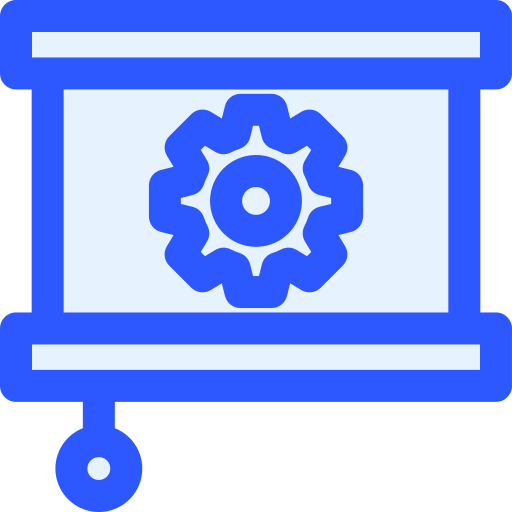 Settings Generic Blue icon