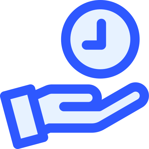 zeiteinteilung Generic Blue icon