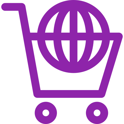 las compras en línea Generic Simple Colors icono