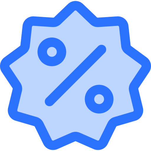 rebaja Generic Blue icono