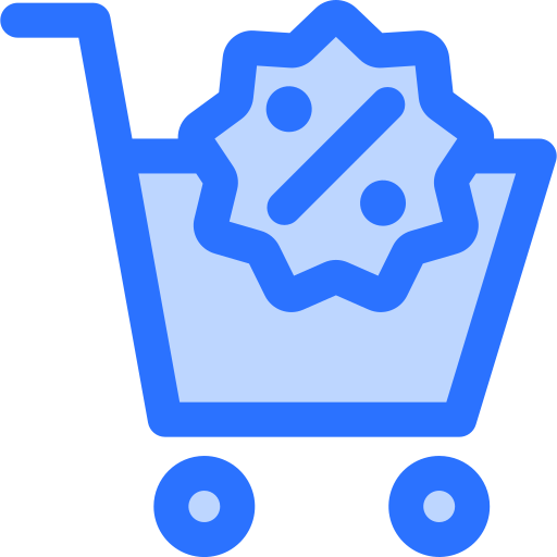 wózek sklepowy Generic Blue ikona