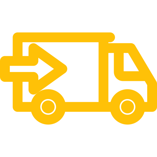 ciężarówka dostawcza Generic Simple Colors ikona