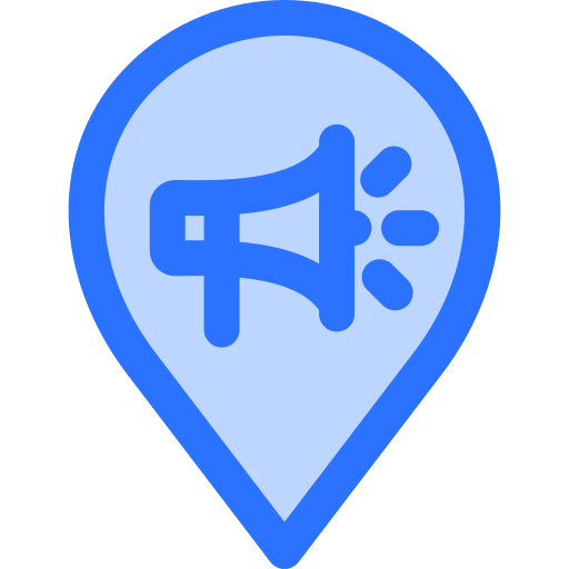 위치 Generic Blue icon