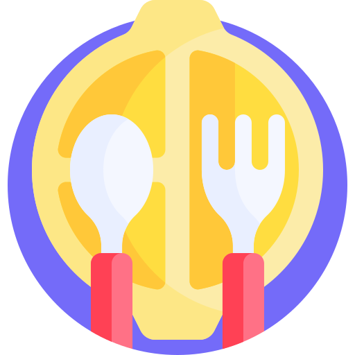Dish Detailed Flat Circular Flat icon