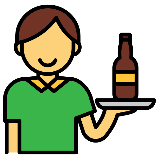 Bartender Generic Outline Color icon