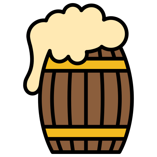 ビール樽 Generic Outline Color icon