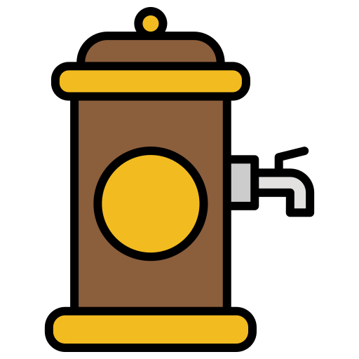 Keg Generic Outline Color icon
