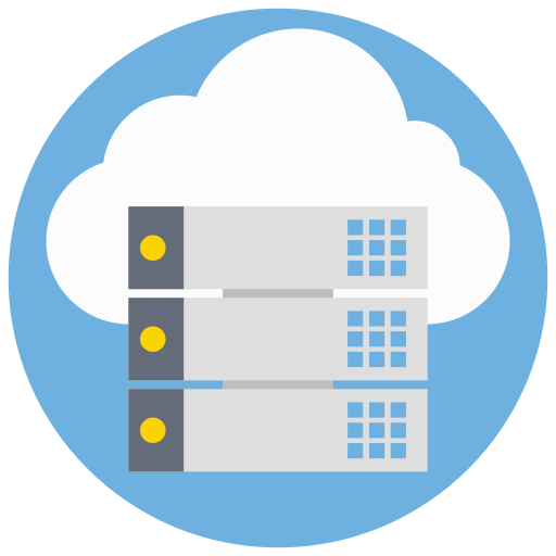 cloud-server Generic Flat icon