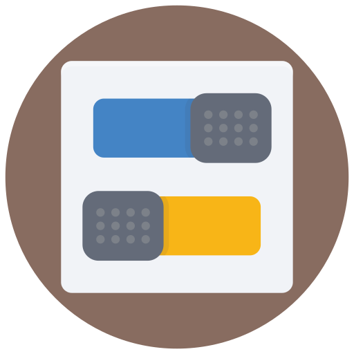 Toggle button Generic Flat icon